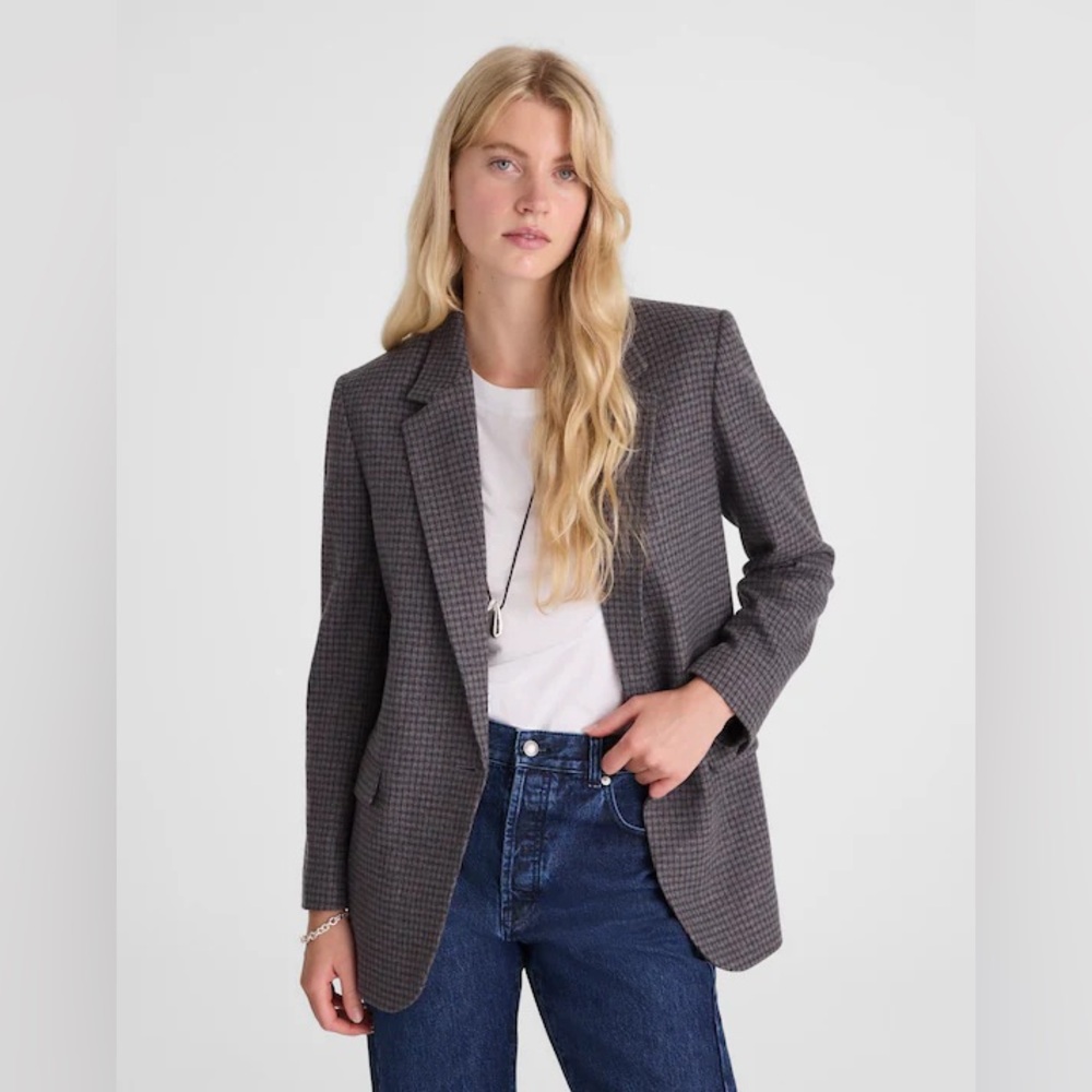 Madewell NWT The Mercer Relaxed Blazer